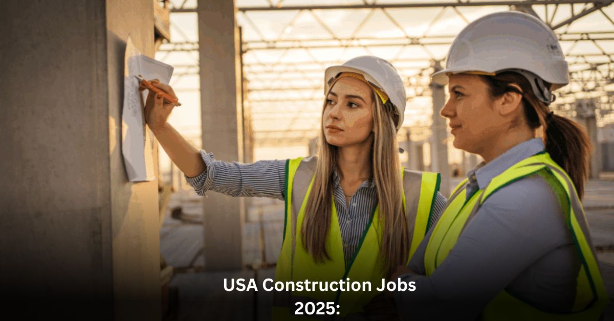 USA Construction Jobs 2025: Visa Sponsorship Guide