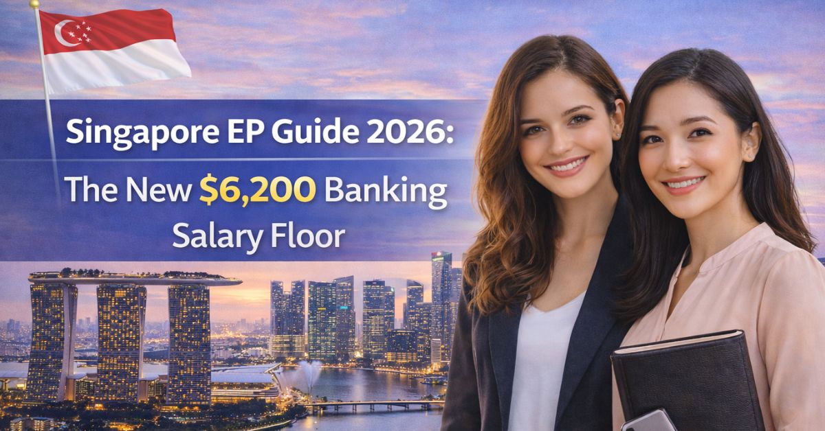 Singapore EP Guide 2026: The New $6,200 Banking Salary Floor