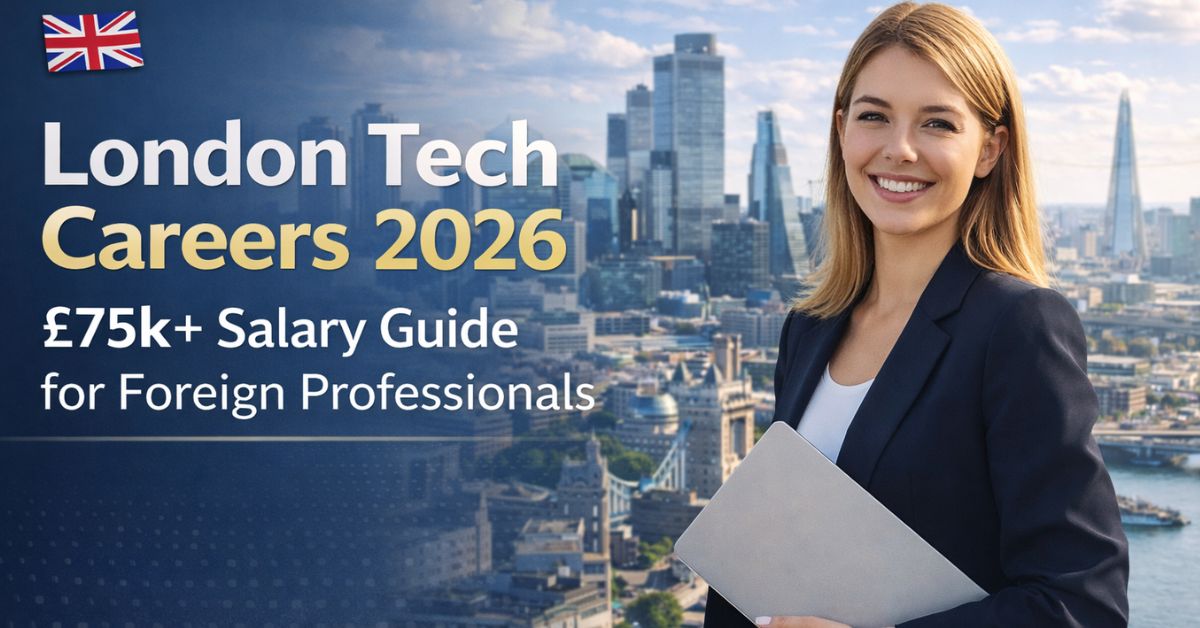 London Tech Careers 2026: £75k+ Salary Guide for Foreign Professionals