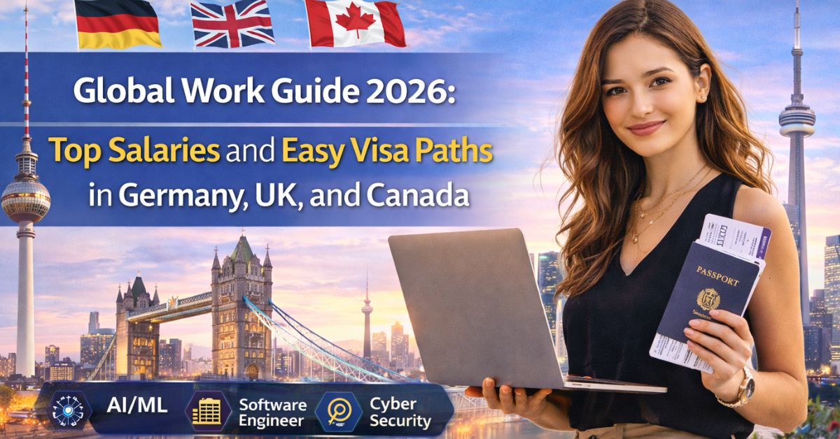 Global Work Guide 2026: Top Salaries and Easy Visa Paths in Germany, UK, and Canada