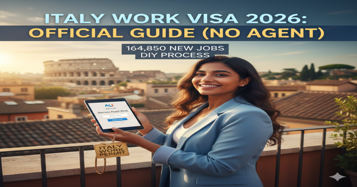 Italy Work Visa 2026: Official Decreto Flussi Guide (No Agent)