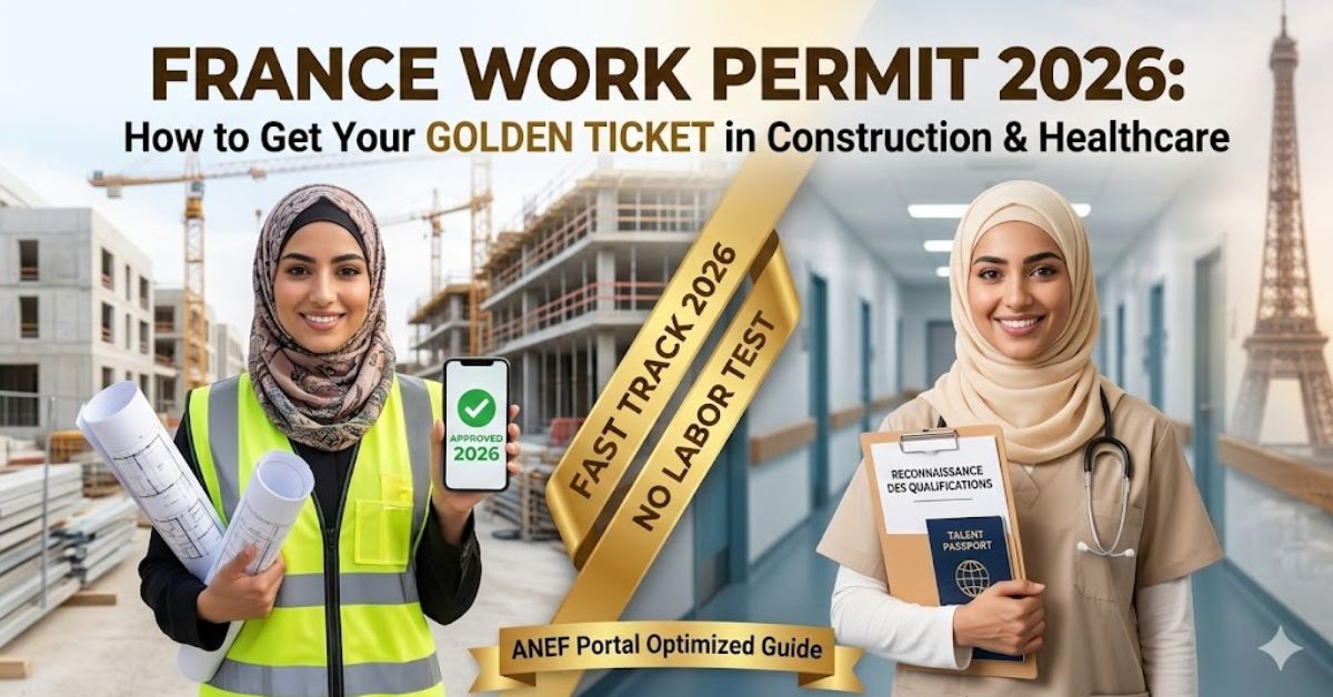 How to Get a France Work Permit for Construction and Healthcare Jobs in 2026