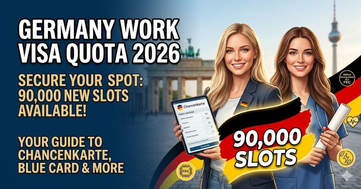 Germany Work Visa Quota 2026: How to Secure One of 90,000 New Slots
