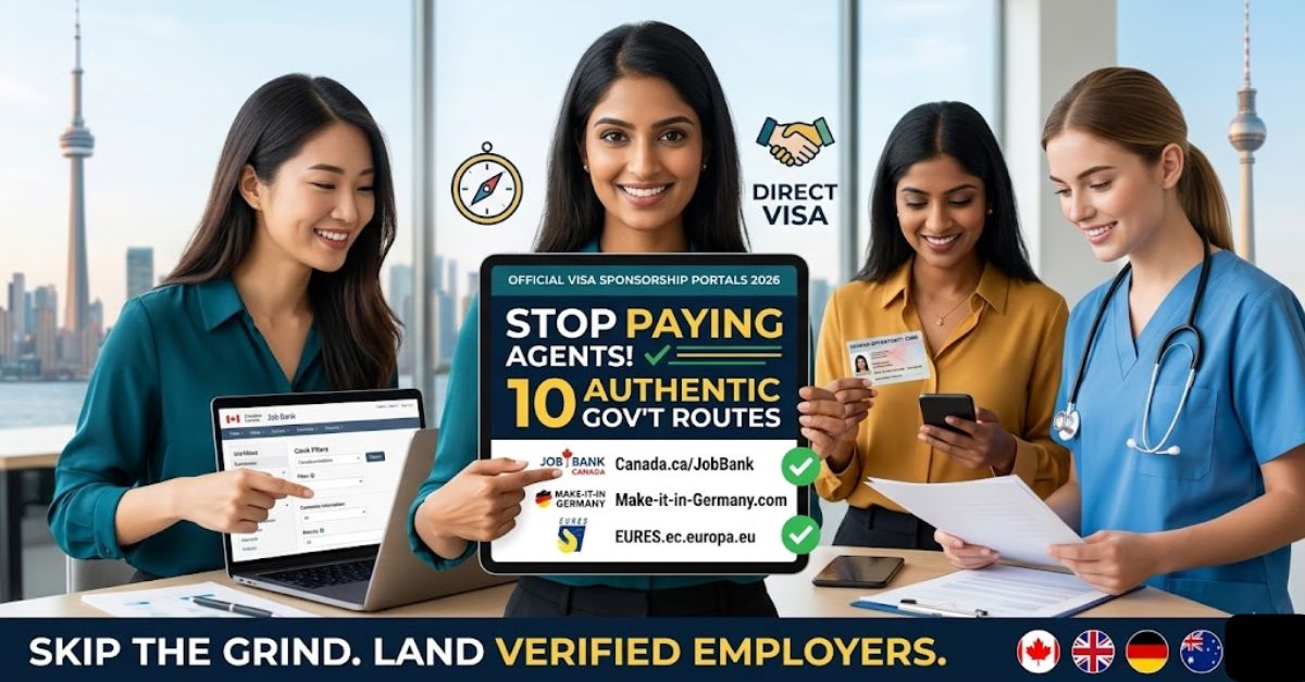 Stop Paying Agents! 10 Official Visa Sponsorship Portals 2026