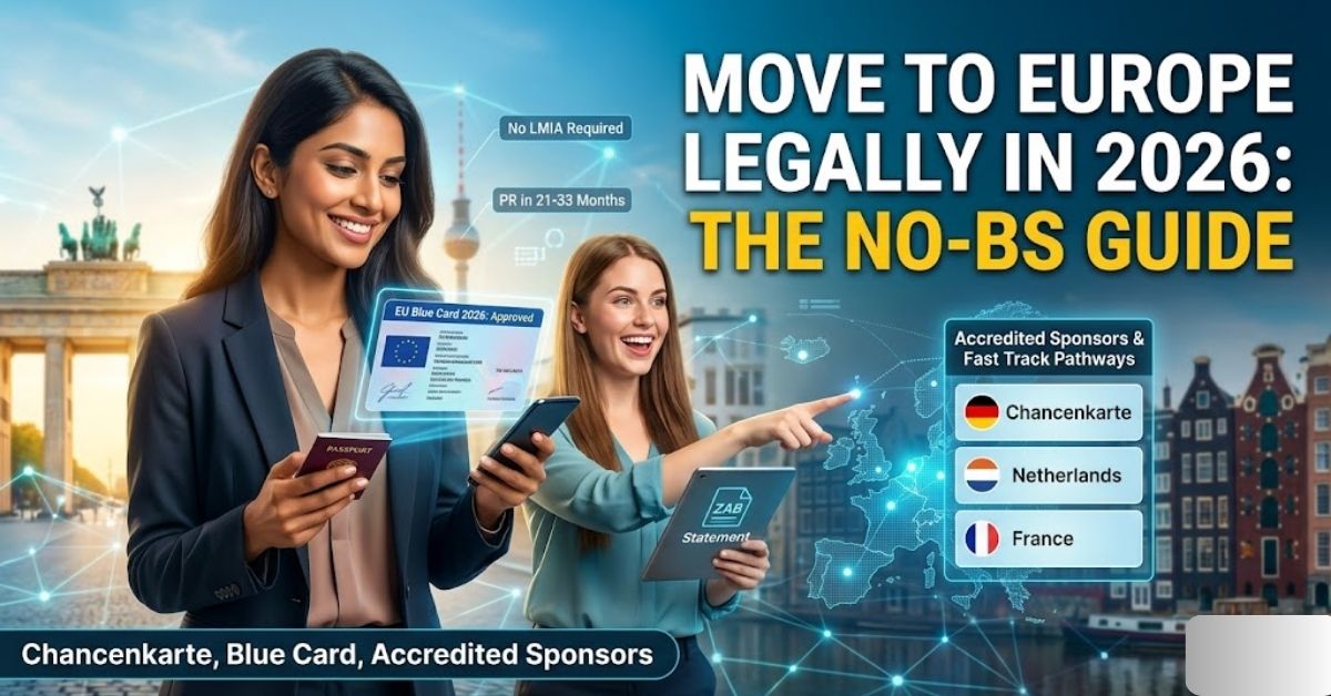 Ultimate Guide to Moving to Europe for Work 2026: The Legal Way