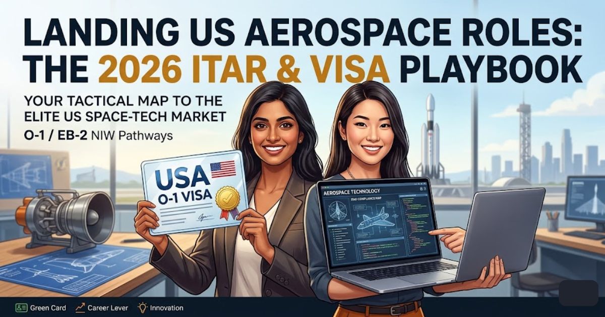 Landing US Aerospace Roles: The 2026 ITAR & Visa Playbook