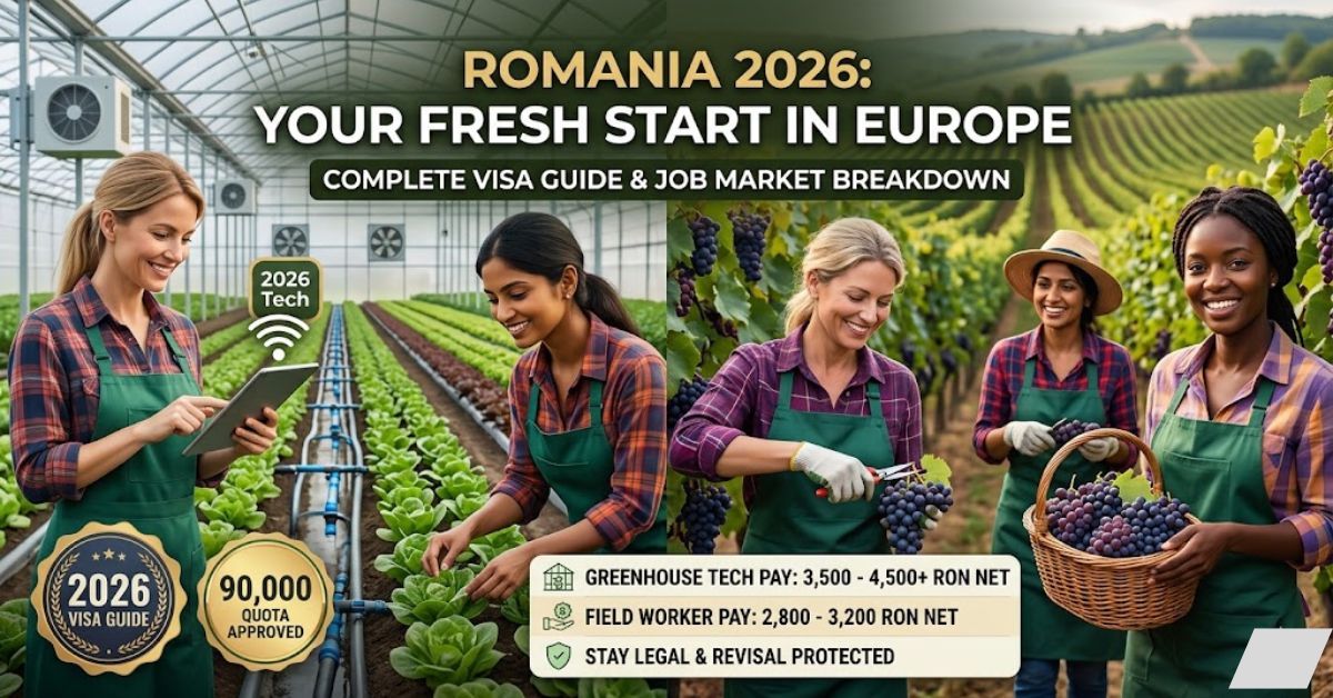 Agriculture & Seasonal Jobs in Romania: The Complete 2026 Visa Guide