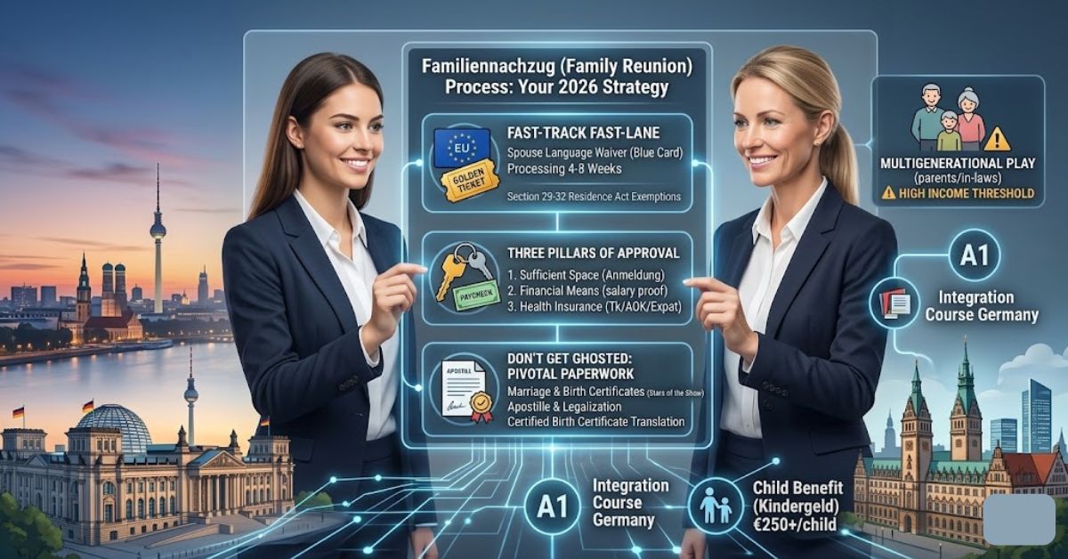 Germany Family Reunion Visa Guide 2026: Skilled Worker Rules