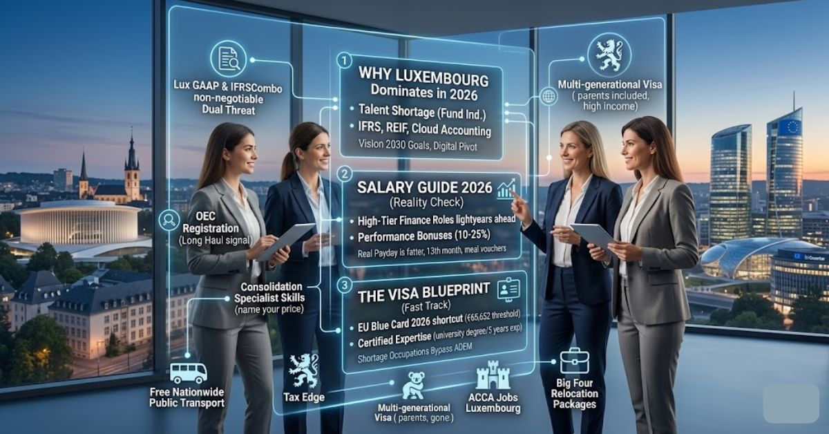 Accounting Jobs in Luxembourg 2026: The Ultimate Visa & Salary Guide