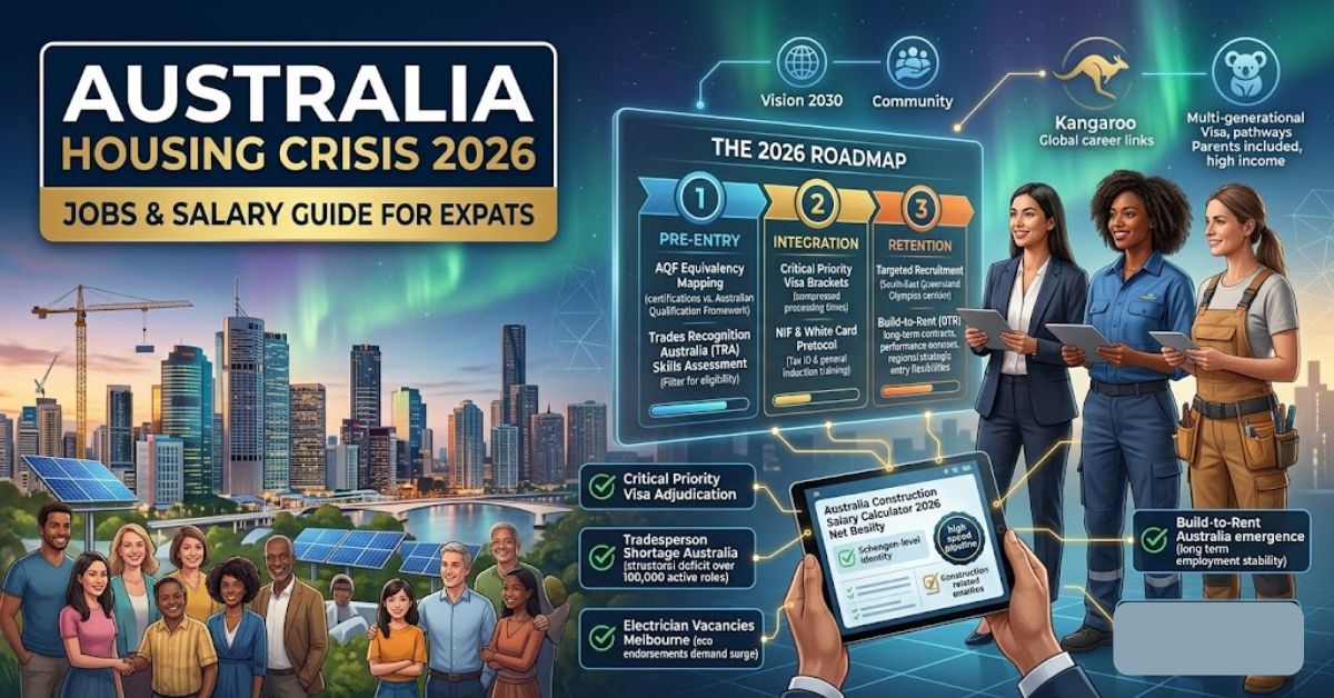 Australia Housing Crisis 2026: Jobs & Salary Guide for Expats