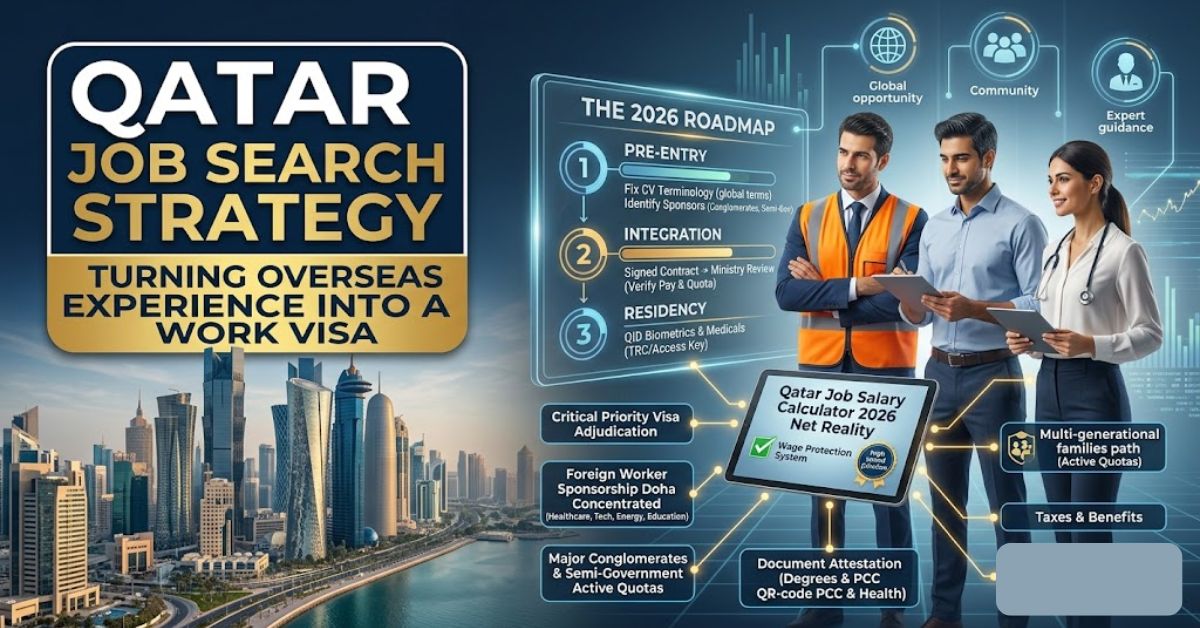 Qatar Job Search Strategy: How to Turn Overseas Experience into a Work Visa