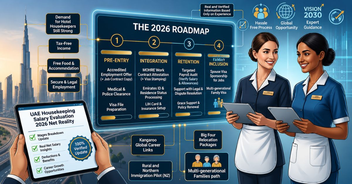 How to Find Genuine UAE Housekeeping Visa Sponsorship Jobs in 2026